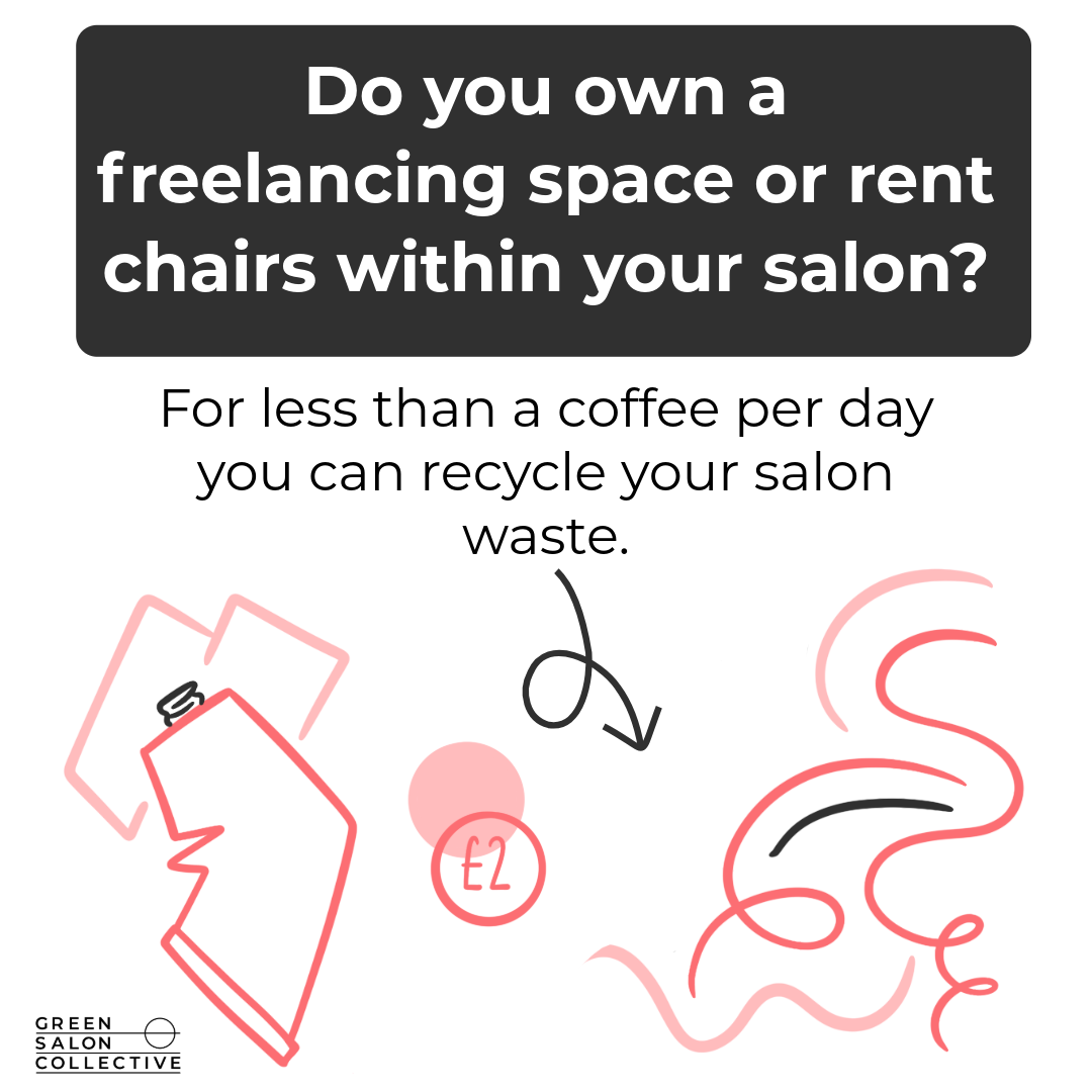 Hair Recycling Made Affordable: Why Every Freelance Salon Space Can Make a Difference for Less Than the Cost of a Coffee