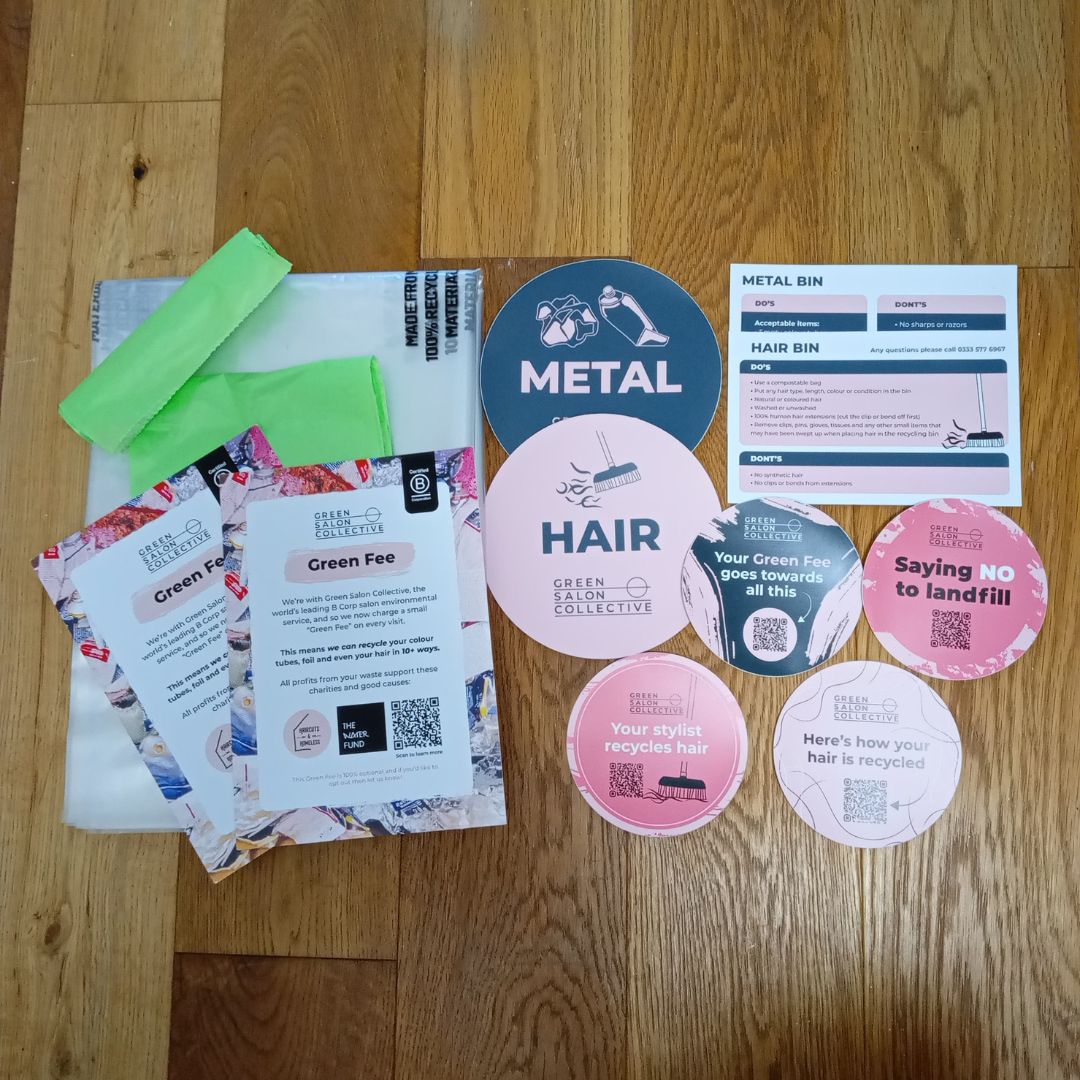 STARTER KIT (hair & metal) with Returns Box