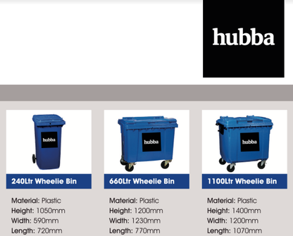 General Waste to Energy (Bin & A Year of Collections)