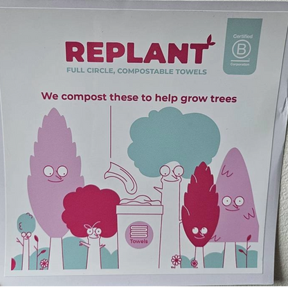 Replant Compostable Salon Towels