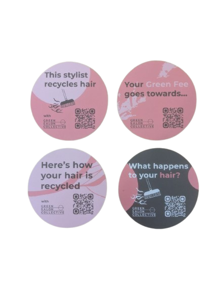 QR Guest Stickers x 4